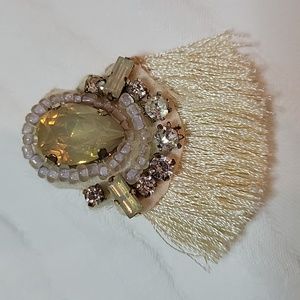 Earrings Crystal beige Tassel Aldo